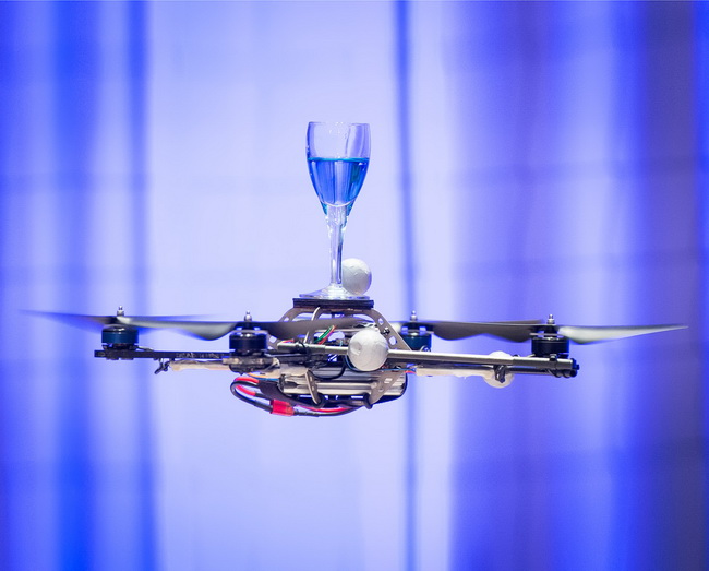 Raffaello D'Andrea quadcopter demo at TEDGlobal 2013 in Edinburgh, Scotland. June 12-15, 2013. Photo: James Duncan Davidson