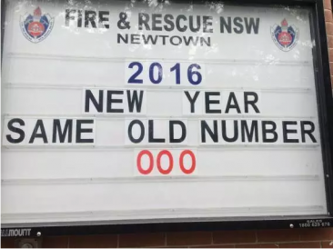 悉尼有个最萌消防站，快来看看今天它的告示牌上又写了些什么？